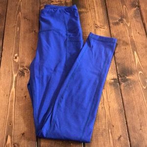 Ethos Royal Blue leggings Size M